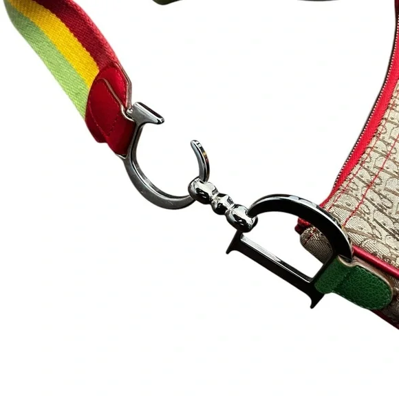 Dior Multicolor Crossbody Bag with Yellow Accent - Picture 9 of 13